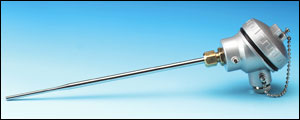 Swaged Mineral Insulated Thermocouple with IP67 Miniature Weatherproof Head