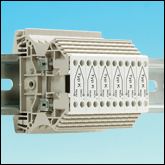 DIN Rail Mounted Thermocouple Connectors