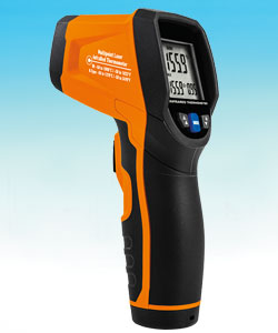 High Performance Gun Style Infrared Thermometer with Thermocouple Input